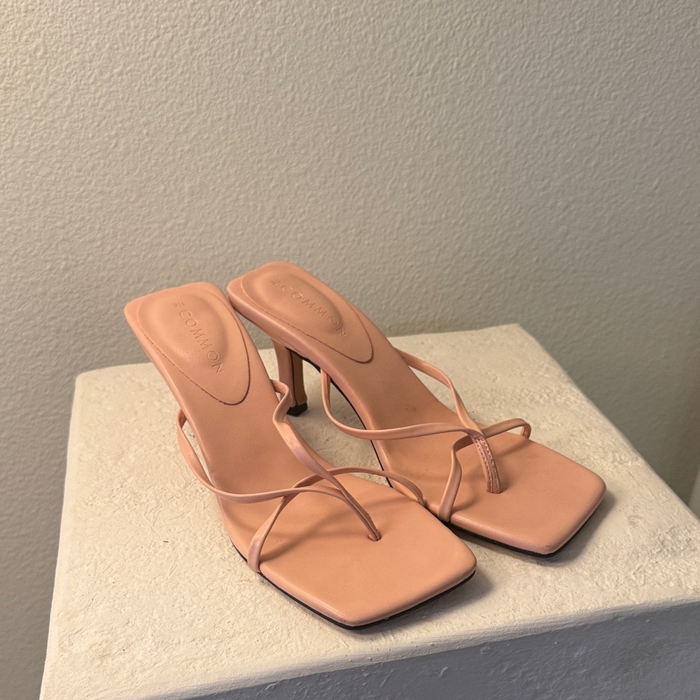 Women's Pink Strappy Heels